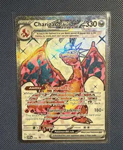 Charizard ex Full Art Promo SVP SV: Scarlet & Violet Promo Cards 056 NM - Image 1