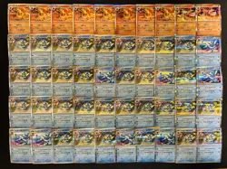 100 Eevee R Holo Half Arts Lot Set Pokemon Japanese Cards W606 - Image 2