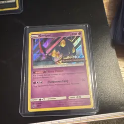 Pokemon Seviper Prerelease Staff Promo Holo SM46 Uncommon Sm TCG Card - Image 1