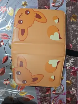 Eevee Pokemon Card Binder | 3 Ringed , 4 Pocket | 220 Cards | Check Photos - Image 5
