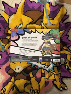 Pokemon Mega Evolution Ascended Heros Premium Poster Collection Mega Lucario - Image 2
