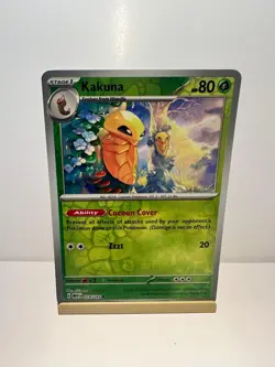 Kakuna 014/165 Common 151 Pokemon Reverse Holo Lightly Played - Image 1