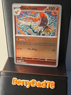 Talonflame 014/088 Perfect Order Reverse Holo Pokemon TCG NM - Image 1