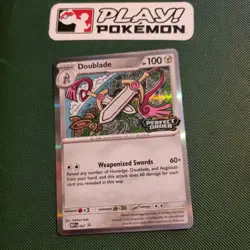 Pokemon TCG Perfect Order - Doublade MEP 067 - Prerelease Stamped Promo - Image 1