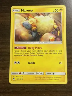 Mareep 75/214 - Lost Thunder - Pokemon TCG [MP] - Image 1