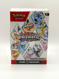 Pokemon TCG: Prismatic Evolutions Booster Bundle – Factory Sealed 🔥 - Image 1