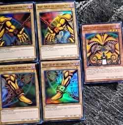 Must Have Set!!Yu-Gi-Oh Tcg Exodia Set Ygld - Image 1