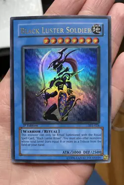 A LP/MP Black Luster Soldier SYE-024 Starter Deck Yugi Evolution 1st Edition Eng - Image 1