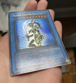 A LP/MP Black Luster Soldier SYE-024 Starter Deck Yugi Evolution 1st Edition Eng - Image 3