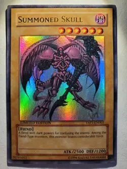 Summoned Skull YAP1-EN003 Limited Ultra Rare Light Play Yu-Gi-Oh! DNA GAMES - Image 1