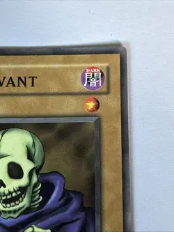 PL YuGiOh 1st Edition Legend of Blue Eyes Skull Servant LOB-004 Common - Image 3