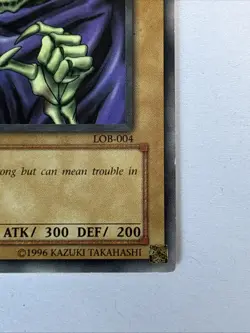 PL YuGiOh 1st Edition Legend of Blue Eyes Skull Servant LOB-004 Common - Image 4