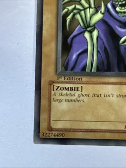 PL YuGiOh 1st Edition Legend of Blue Eyes Skull Servant LOB-004 Common - Image 5