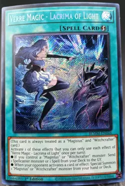 Yugioh Verre Magic - Lacrima of Light - Battles of Legend: Monster Mayhem - Image 1