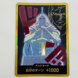 One Piece CCG Don!! Card Gold Foil Parallel (Kyros) - - Japan - Image 1