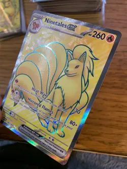Ninetales ex (186/165) S&V 151 Full Art Ultra Rare Pokemon Card! FAST P&P! - Image 5