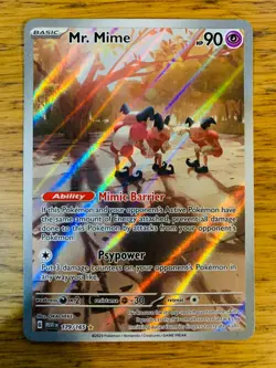 Mr. Mime (179/165) S&V 151 Illustration Rare Pokemon Card! FAST & FREE P&P! - Image 2