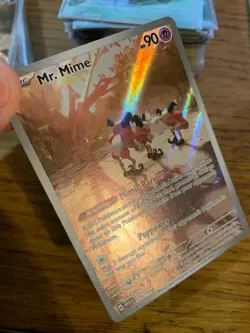 Mr. Mime (179/165) S&V 151 Illustration Rare Pokemon Card! FAST & FREE P&P! - Image 4