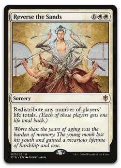 Reverse the Sands #75 (LP) Commander 2016 C16 Magic MTG - Image 1