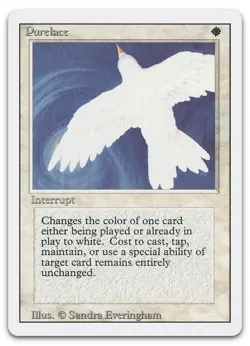 Purelace (LP) Revised Edition 3ED Magic MTG - Image 1