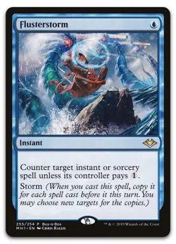 Flusterstorm #255 (NM) Buy-A-Box Promos BABP Magic MTG - Image 1