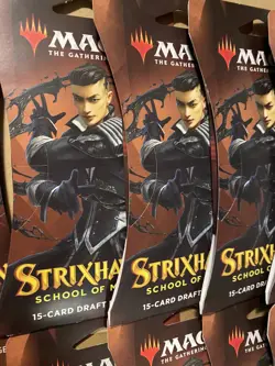 Magic the Gathering Strixhaven School of Mages 15-Card Draft Booster New X16 Lot 630509958856 - Image 2