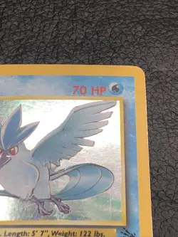 B6 Articuno 2/62 Fossil Unlimited Holo Rare Vintage Pokemon Card - Image 3
