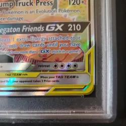 2019 POKEMON SM169 BLACK STAR PROMO TAG TEAM EEVEE & SNORLAX GX PSA 9 MINT ✨ - Image 5