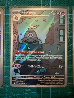 Pokemon TCG Duskull 68/64 & Dusclops 69/64 & Dusknoir 70/64 Shrouded Fable Eng - Image 3