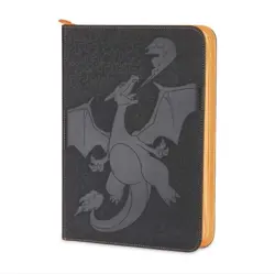 Pokemon Center Exclusive TCG Scorching Charizard Premium Zip Binder - Image 1