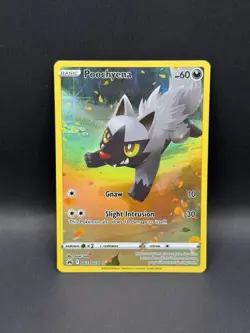 Poochyena GG33/GG70 HOLO RARE Crown Zenith Galarian Gallery Pokemon English Foil - Image 1