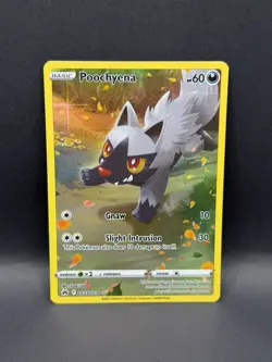 Poochyena GG33/GG70 HOLO RARE Crown Zenith Galarian Gallery Pokemon English Foil - Image 3