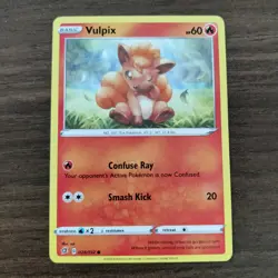 Vulpix 024/192 - NM SWSH Rebel Clash - 2020 Common Pokemon TCG Card - Image 1
