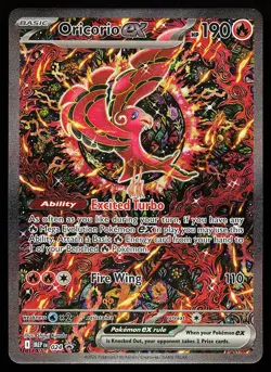Oricorio ex 024 Holo Mega Evolution Promo Pokemon Card - Image 1