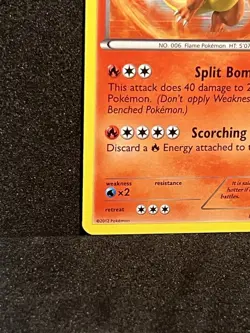 HOLOGRAPHIC CHARIZARD Holo B/W Boundaries Crossed Pokemon Card 20/149 - Image 2