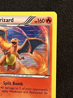 HOLOGRAPHIC CHARIZARD Holo B/W Boundaries Crossed Pokemon Card 20/149 - Image 4