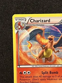 HOLOGRAPHIC CHARIZARD Holo B/W Boundaries Crossed Pokemon Card 20/149 - Image 5