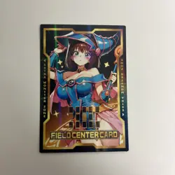Dark Magician Girl (Tea Gardner) Yugioh Field Center Foil Card Holo Anime Waifu - Image 1