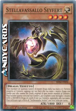 STELLAVASSALLO SEYFERT (Starliege Seyfert) • Comune • SDAZ IT014 • 1Ed • Yugioh! - Image 1
