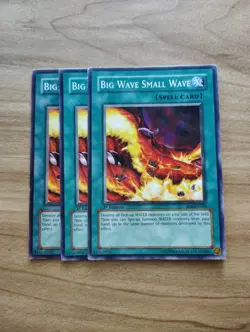 Yu-Gi-Oh! - Big Wave Small Wave 3X - Full Playset - Image 1