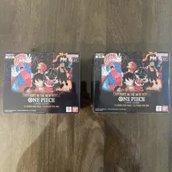 *MINT* 2x OP09 Emperors in the New World Booster Box Factory Sealed One Piece - Image 1