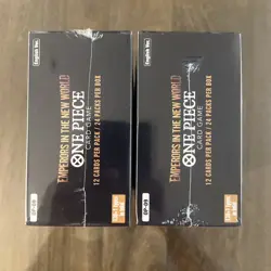 *MINT* 2x OP09 Emperors in the New World Booster Box Factory Sealed One Piece - Image 5