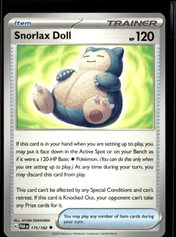 Pokemon Snorlax Doll 175/182 Paradox Rift Non Holo Uncommon 4 Card Lot - Image 1