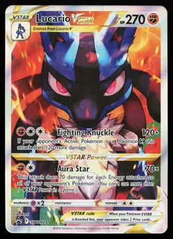 Lucario VSTAR SWSH291 Holo Sword & Shield Promo Pokemon Card - Image 1