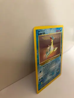 Lapras 10/62 Fossil Holo Rare Pokemon Card WOTC 1999 LP - Image 4