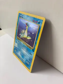 Lapras 10/62 Fossil Holo Rare Pokemon Card WOTC 1999 LP - Image 5