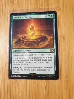 MTG Card - The Earth Crystal - 0184 - FIN - Final Fantasy FF NM - Image 1