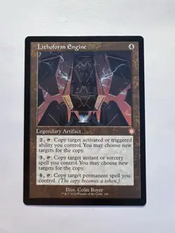 Lithoform Engine - RETRO FRAME - MTG The Brothers' War: Commander - NM - Image 1