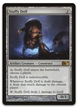 Stuffy Doll #218 (LP) Magic 2013 M13 Magic MTG - Image 1