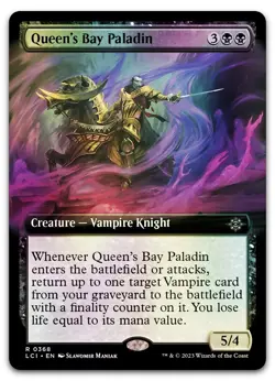Queen's Bay Paladin (Extended Art) #368 (Foil) NM Lost Caverns of Ixalan - Image 1